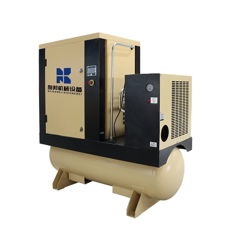 Industrial Compressor 4-in-1 air Compressor for Laser Cutting Screw air Compressor With air Dryer