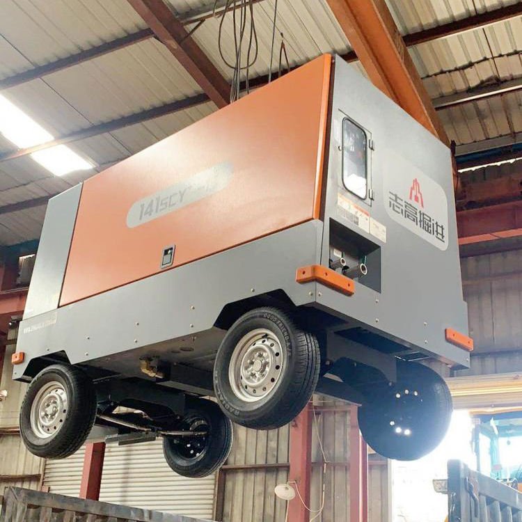 141SCY-15 Environment Friendly Screw air Compressor diesel Portable