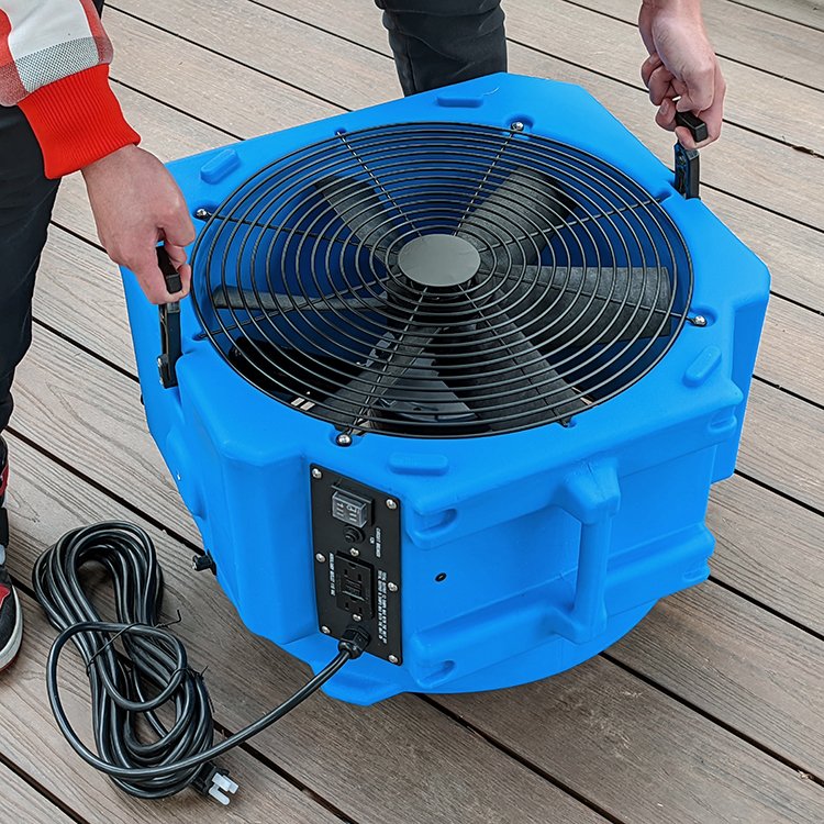 Preair 4000 CFM 1/4hp Water Damage Carpet Floor Dryer Axial Air Movers