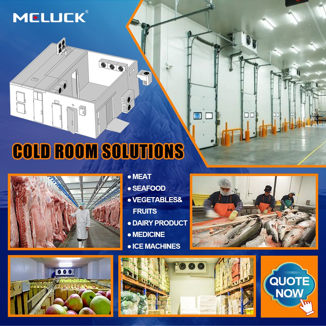 New Air-Cooled Compressor Condensing Unit Motor Core Component Fish Cold Storage Room Freezer