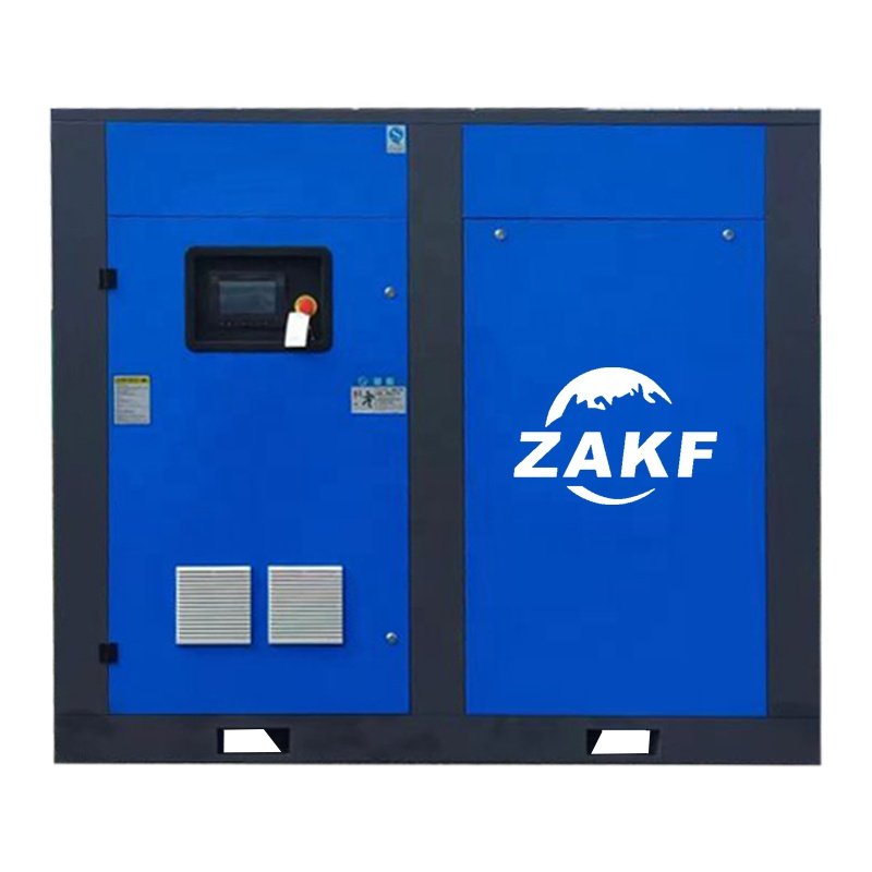 ZAKF Saving Energy 30HP 22KW PM VSD Two Stage Air Compressor Machine ZAT-30 Screw Type Compressor