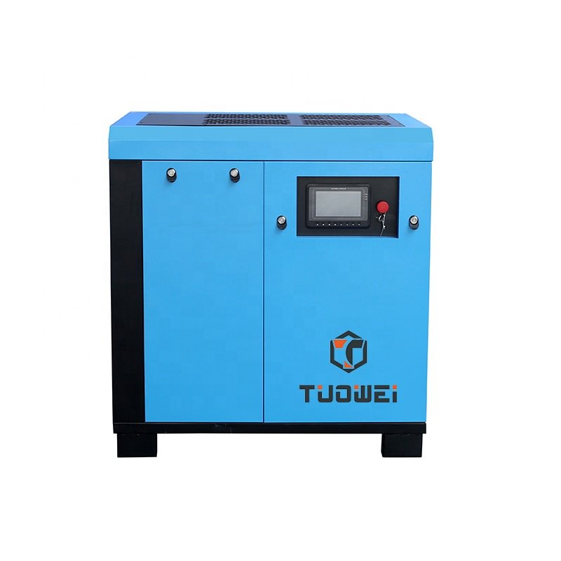 Best Price 25 Hp 18.5 Kw 10Bar IP54 Motor PM Inverter Energy Saving Screw Type Air Compressor
