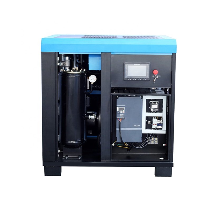 Best Price 25 Hp 18.5 Kw 10Bar IP54 Motor PM Inverter Energy Saving Screw Type Air Compressor