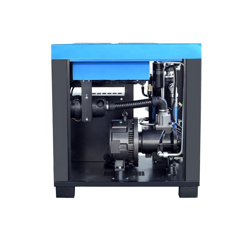 Best Price 25 Hp 18.5 Kw 10Bar IP54 Motor PM Inverter Energy Saving Screw Type Air Compressor