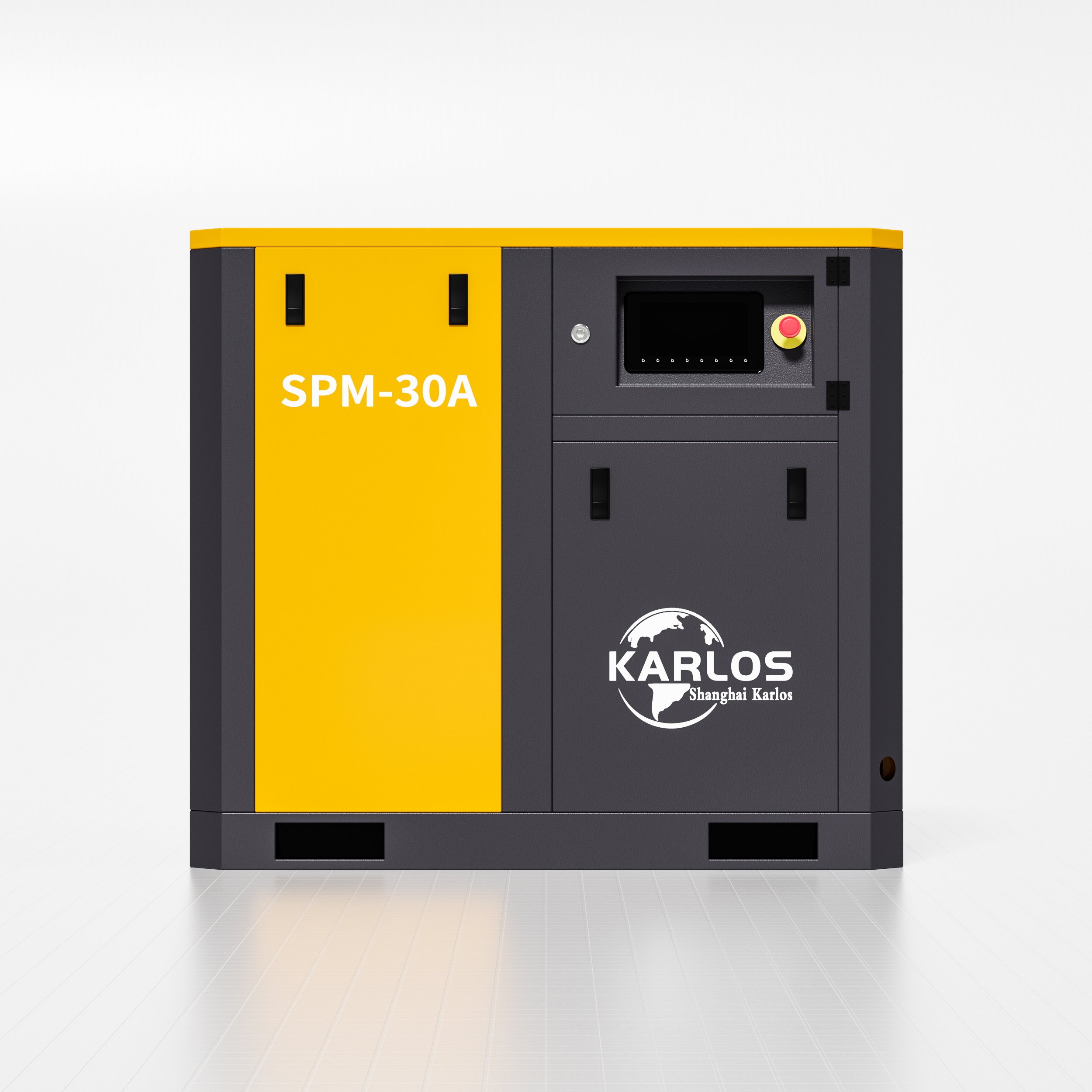 Karlos Direct Driven 8bar 11kw 20hp Permanent Magnet Variable Speed Screw air Compressor