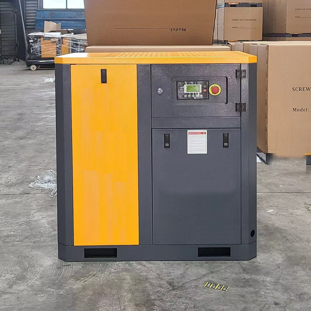 Karlos Direct Driven 8bar 11kw 20hp Permanent Magnet Variable Speed Screw air Compressor