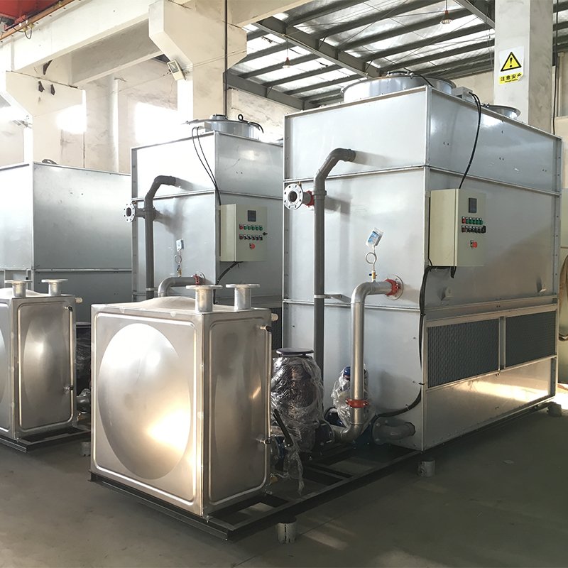 Stainless Steel Industrial Cooling Equipment Closed Counter Flow Water Cooling Tower