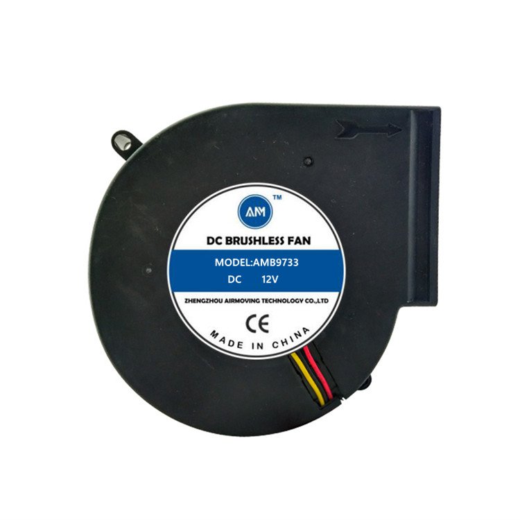 97mm X 33mm 9733 DC Brushless Centrifugal 5V 12V 24V 48V Dc Blower Ball Bearing Axial Flow Fans Metal Blade Axial Flow Fans