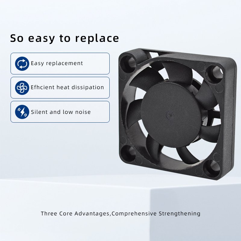Ultra Quiet Ball Bearing Brushless Fan 3007 30x30x07mm 5v 12v Cooling High Cfm Dc Axial Mini Cooling Fan