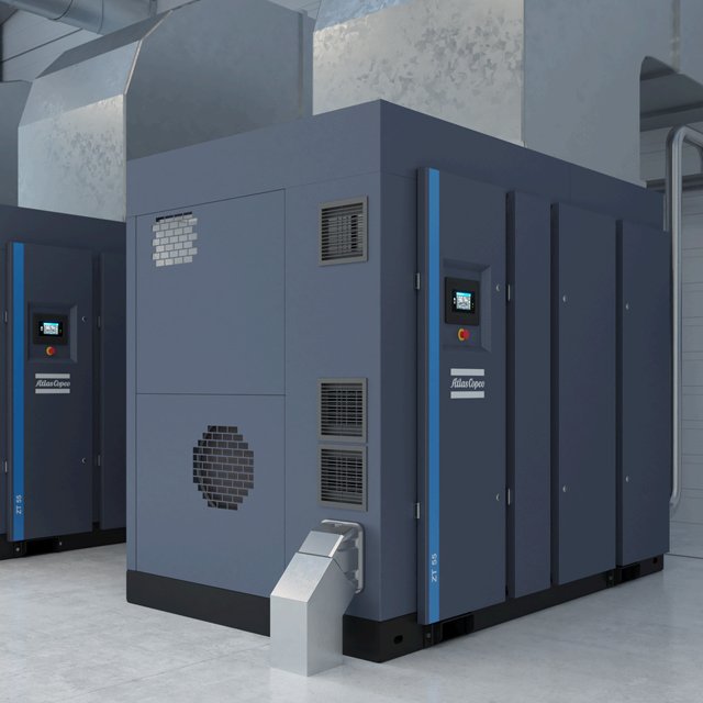 Atlas Copco Stationary Oil Free air Compressor (ZT22)