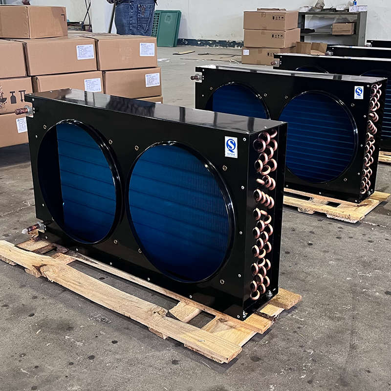 Factory Price Customized Air Cooled Condenser Coil Industrial H Series Condenser Coil for Cold Room