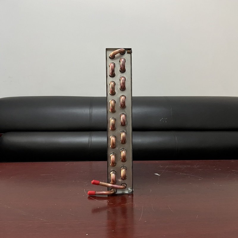 High Quality Copper Tube and Copper Fin Condensing Coil Heat Exchanger Evaporator