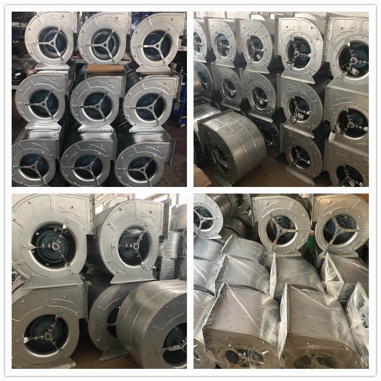 DKT6D-280 Double Intake Centrifugal Blowers 4kw 380v Forward Curved Centrifugal Fan External Rotor Motor Blower Fan