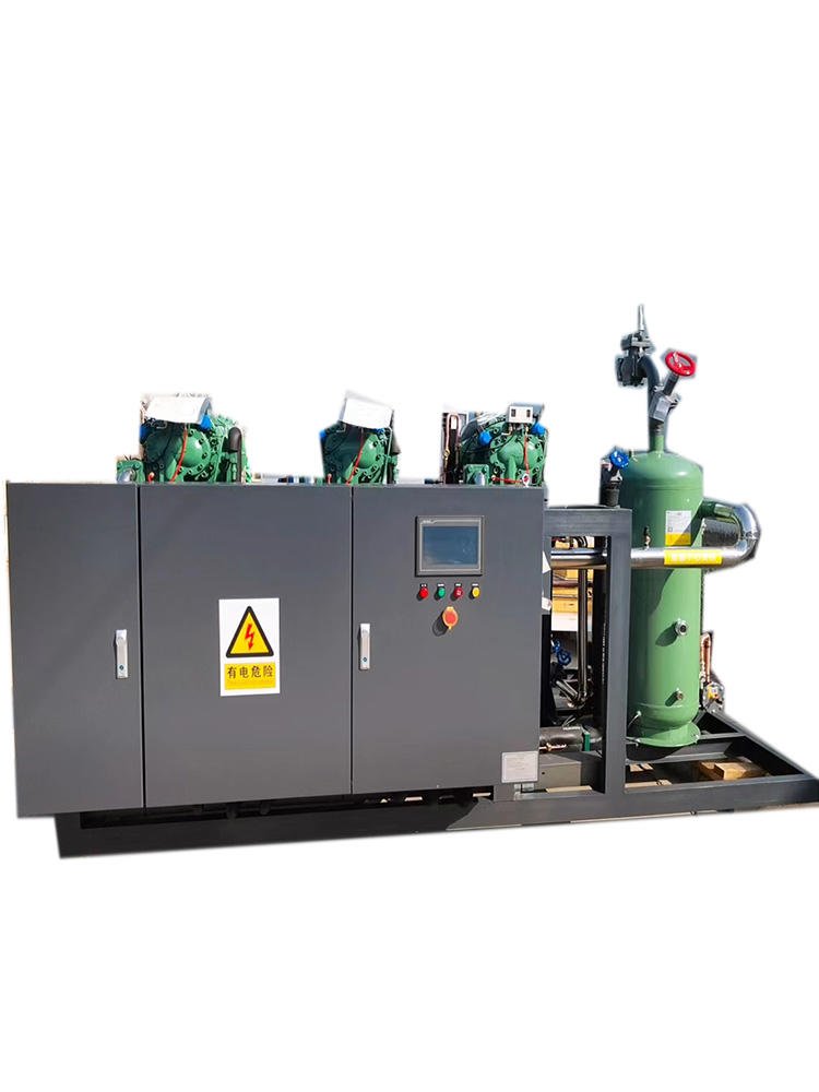 2025 110KW Screw Refrigeration Unit Air-cooled Condensing Unit Screw Compressor Cooling Unit of Bitzer 3-HSK5363-40