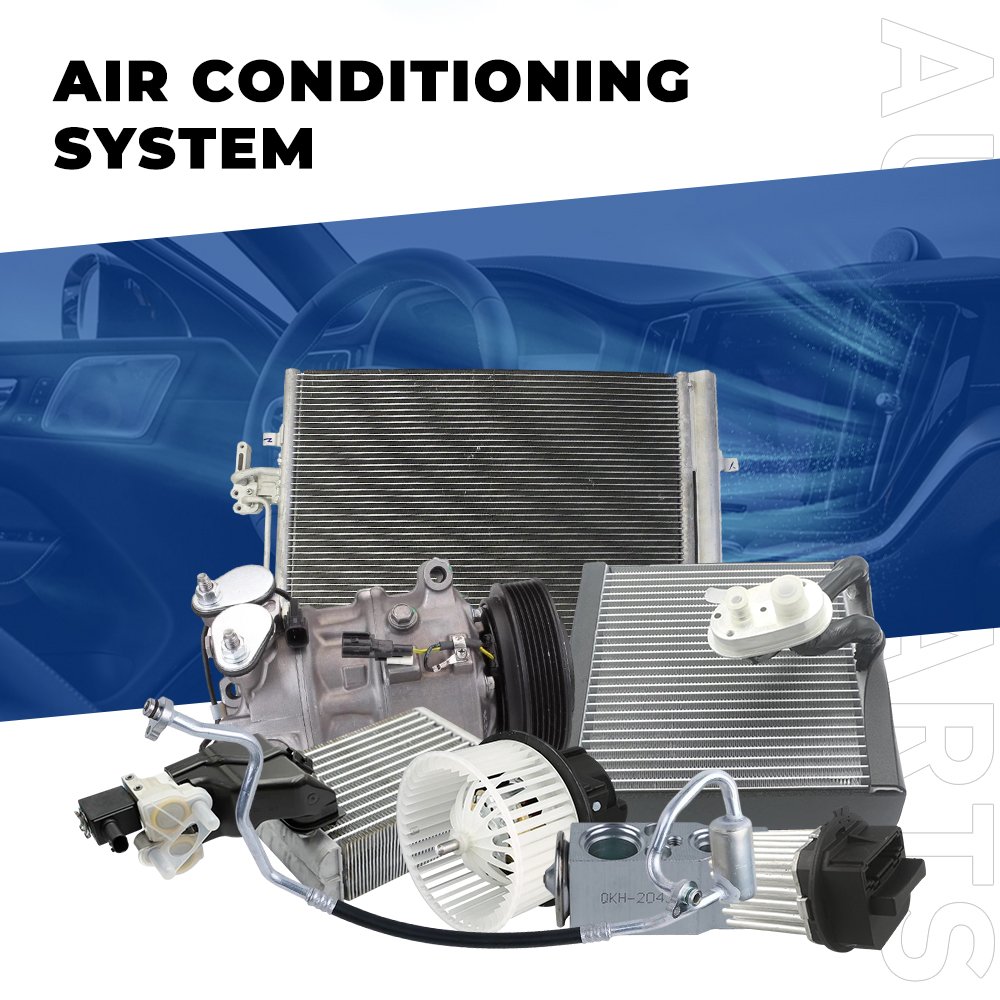 Womala Air Condition System A/C Compressor , Radiator ,Oil Cooler for Volvo All Model S60 S80 XC60 XC90 Benz Land Rover Jaguar