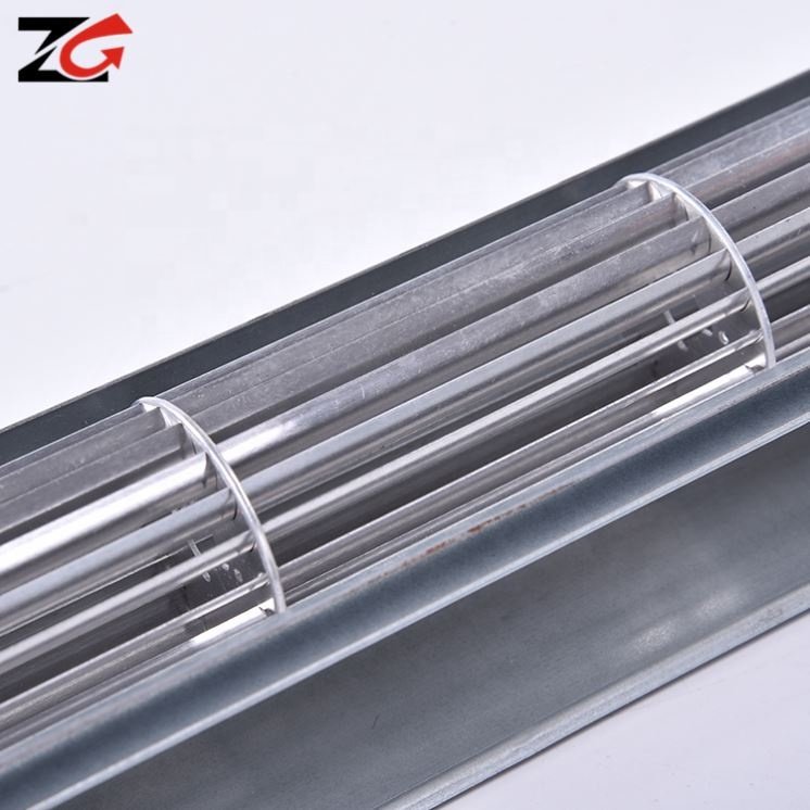 Micro DC Plastic Tangential air Conditioner Wheel Exhaust Centrifugal Blower Elevator Cross Flow Fan