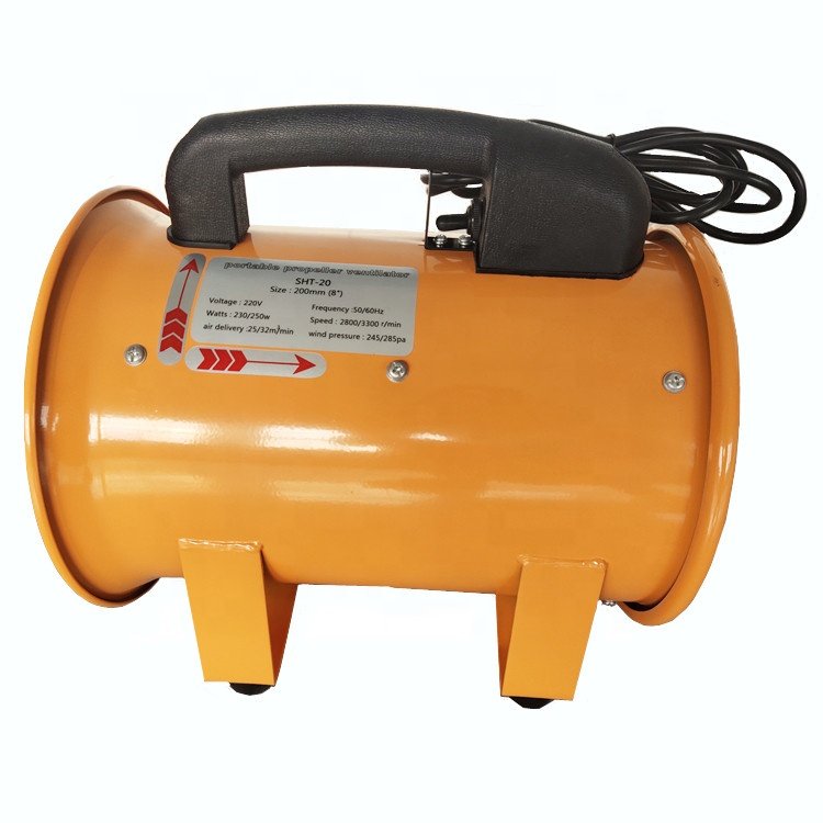 Air Circulation 8 Inches Industrial Fan Construction Equipment Portable Blower Fan for Workplace Cooling