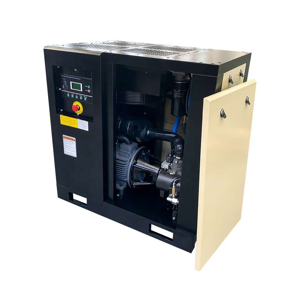 Industrial High Pressure 100cfm 185/375/600 Cfm Two Stage Electric Screw air Compressor 8/10/15/25 bar Best Vfd air Compressor