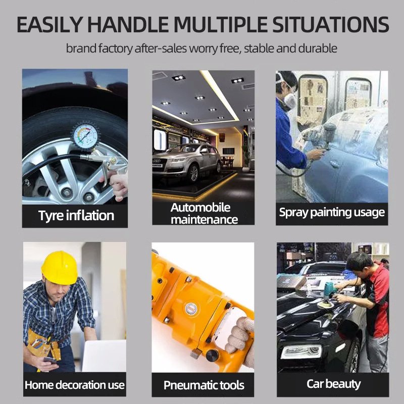 New Type Spray Paint Silent Mobile Direct Driven Air Compressor