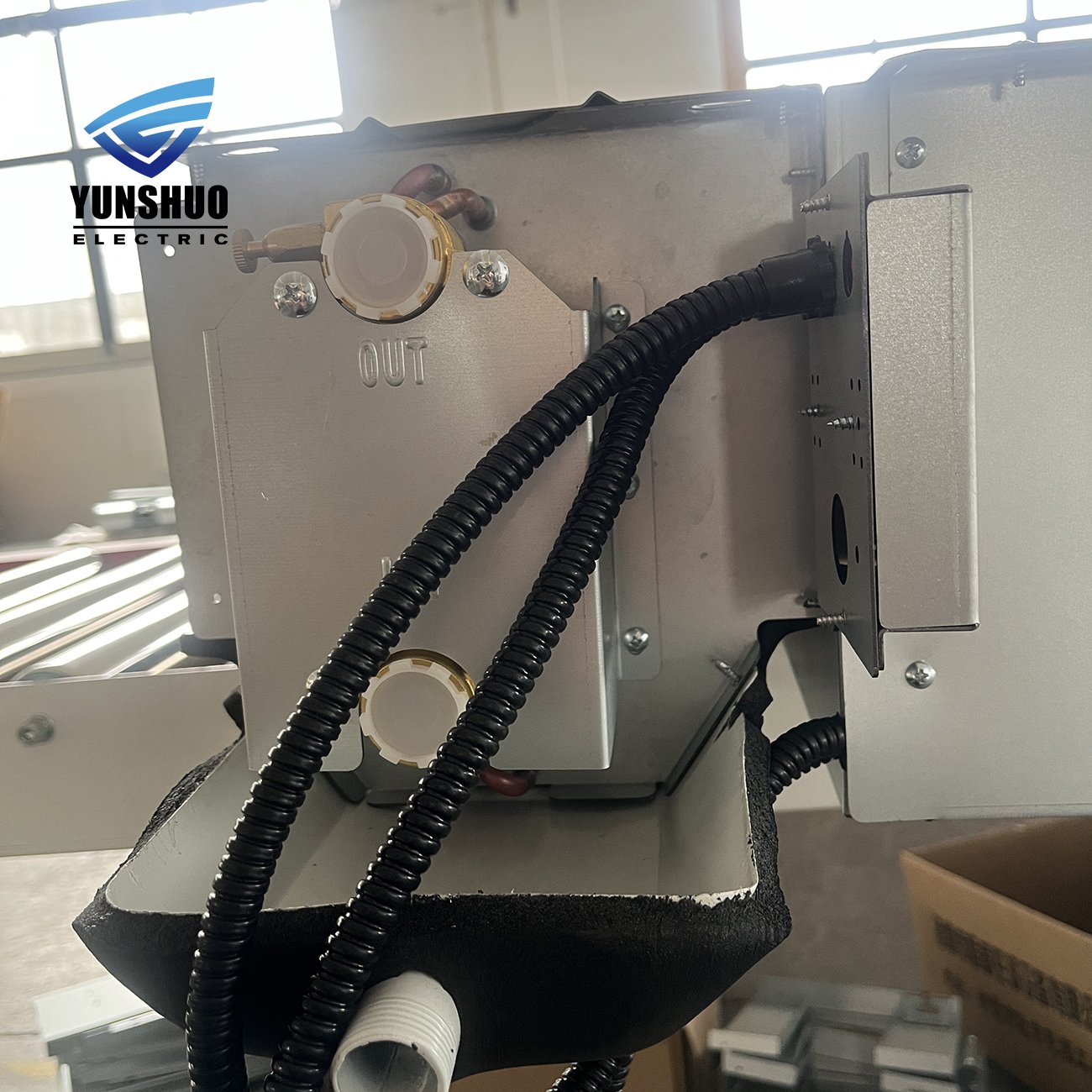 Marine air Condensing Unit Concealed Ceiling Chiller Water Fan Coil Unit