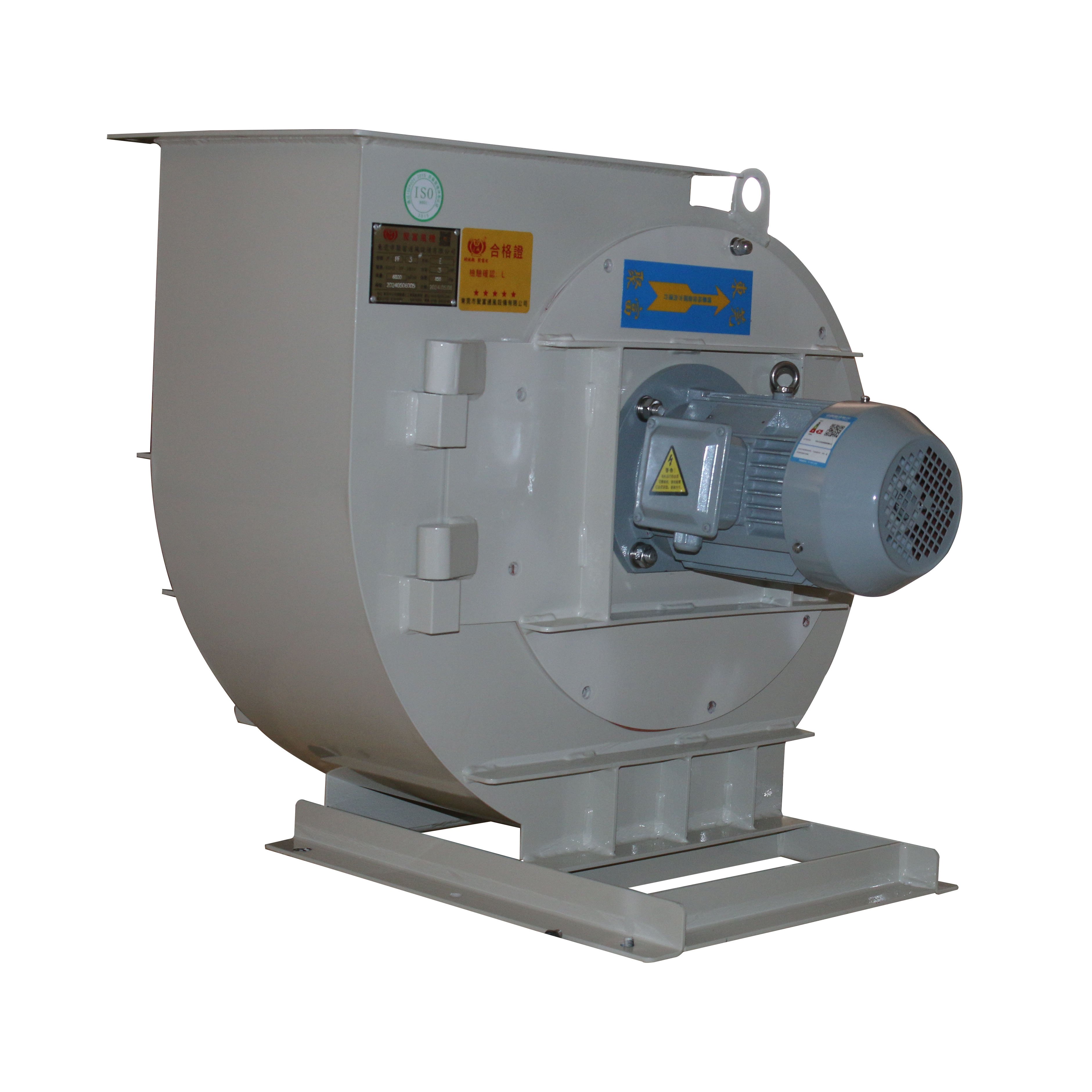 Spraying Industry High Efficiency Fan Pumping Paint Ventilation Small Volume Fan Blower Ventilation Equipment Centrifugal Fan