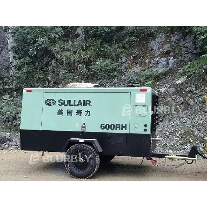 Sullair 600RH Single Stage Silent High-pressure Borehole Blasting Drilling 17.2bar Suit Plateau Screw air Compressors Portable