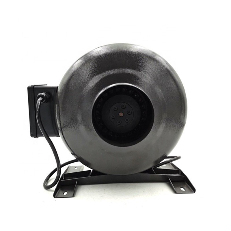 Inline Grow Tent Fan Ventilation Exhaust Air Blower with Speed Controller HVAC Blower Duct Fan AC 4'' 6" 8" 220V 115V
