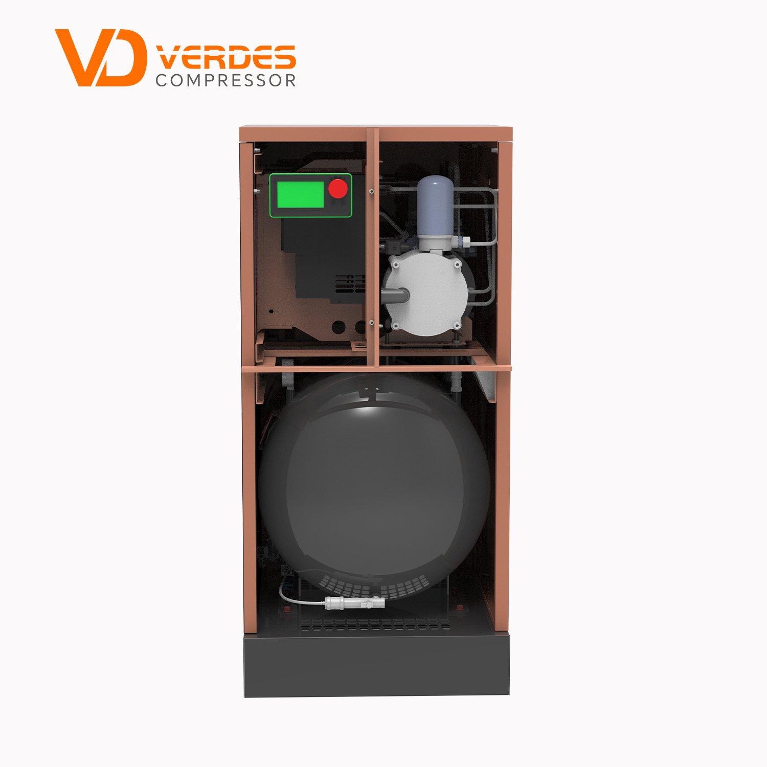 Industrial Direct Drive 7.5KW 11KW 8Bar 10Bar Screw Air-Compressors 500 1000 Liter air Compressor 220V Screw Air Compressor