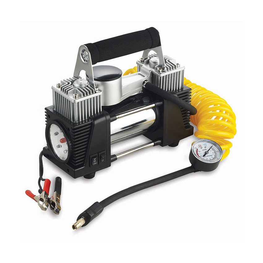 Black Color Mini Car air Compressor