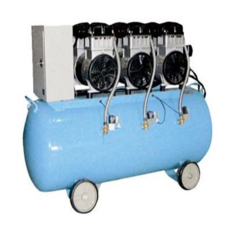 Ultra Silent Advanced Design Chinese Portable 220v 8 bar Airbrush Medical Oil Free Mini air Compressor