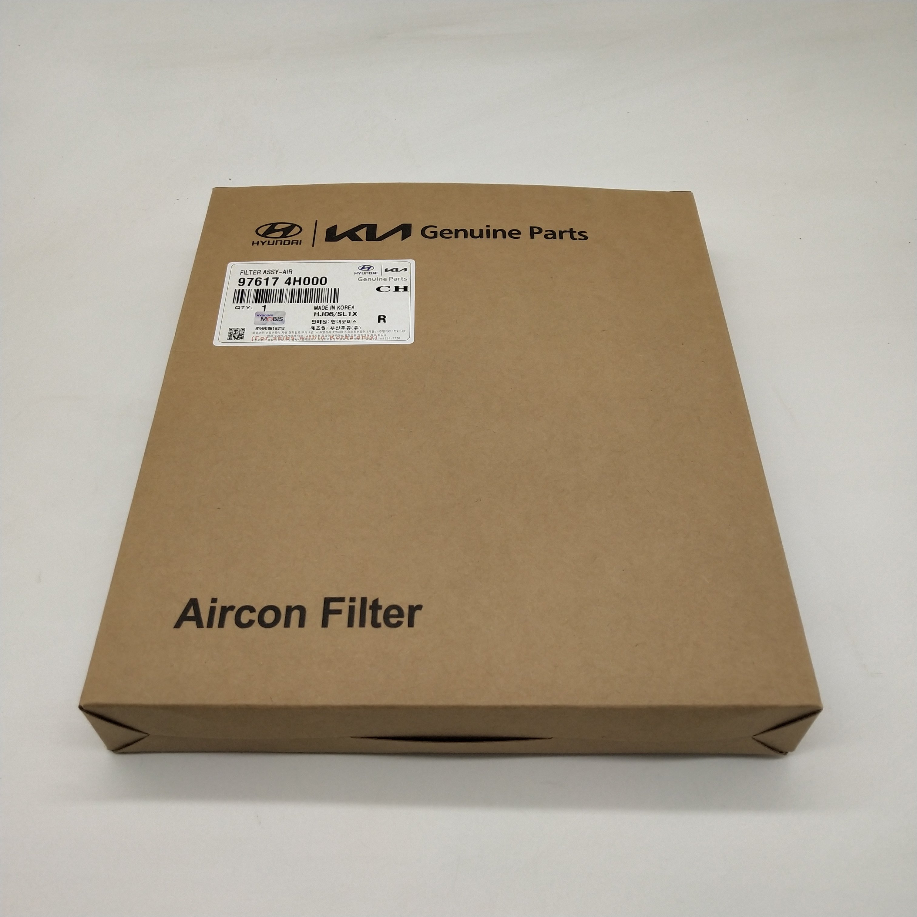 Hot Sale Cabin Air Conditioner Filter for Hy-undai K-ia 976174H000 97617-4H000