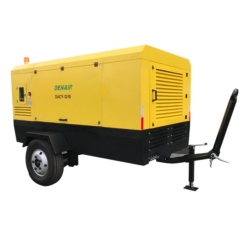 Portable Diesel Air Compressor for Drilling Rig