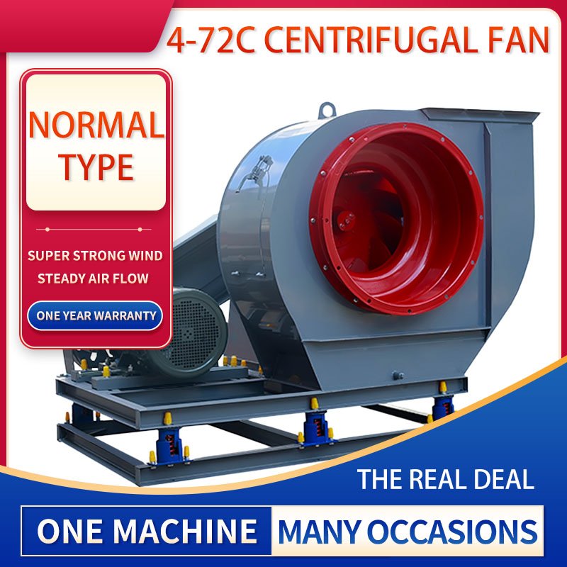 4-72 Series Centrifugal Fan Mechanical Ventilation Industrial and Mining Enterprise Ventilation