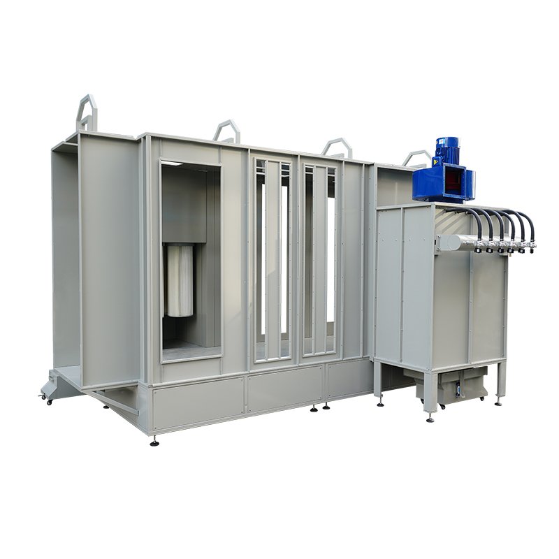 Tunnel Type Automatic Powder Coating Spray Booth for Aluminium Powder Painting