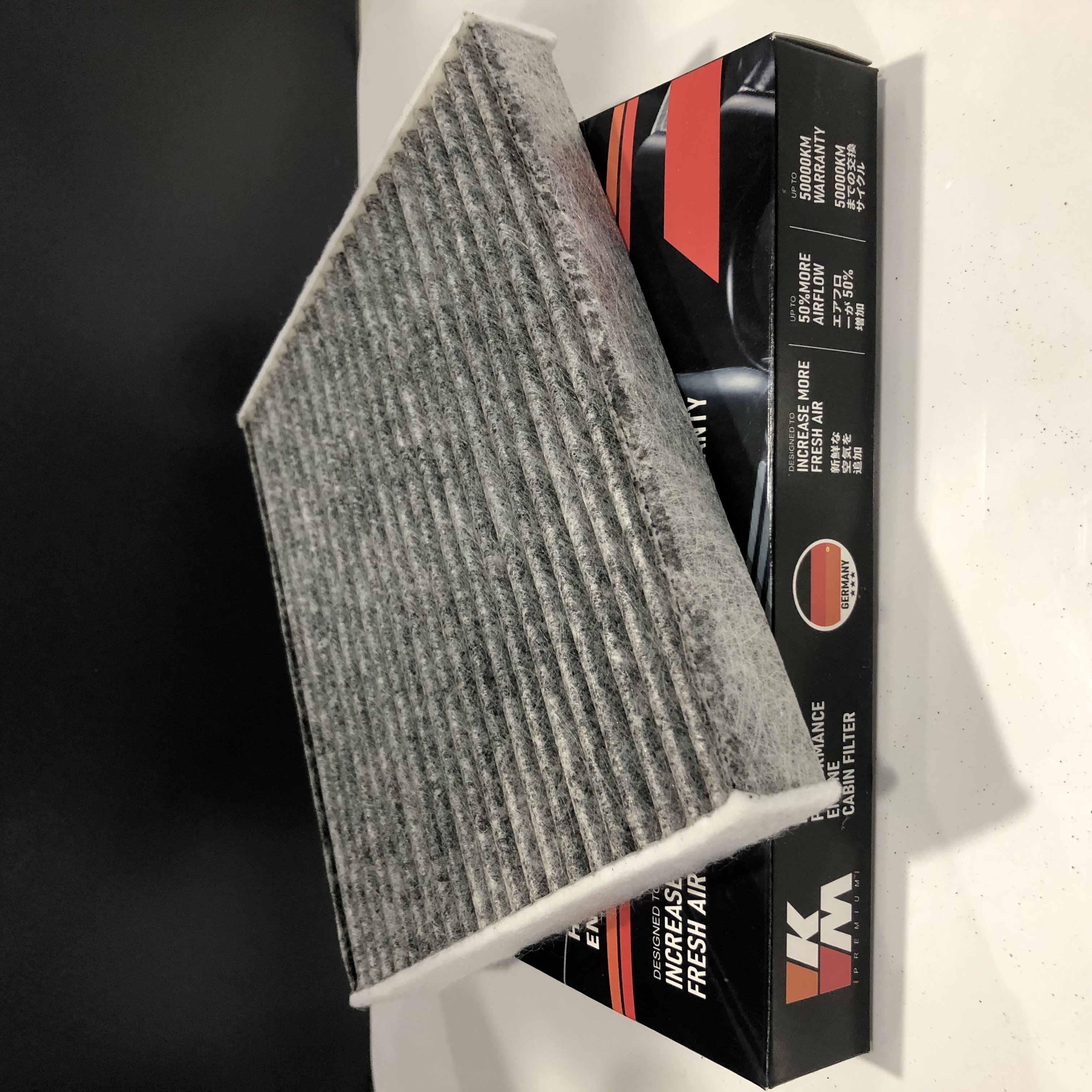 KM Auto Parts China Factory Engine Parts High Cabin Flow Car Cabin Filter OE 87139-30040 Fit for LEXUS TOYOTA (FAW)