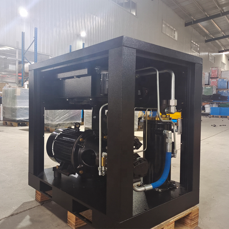 Industrial Low Noise 7.5kw 10hp 220V 60HZ 1.0m3/min Fixed Speed Air Cooling Direct Driven Rotary Screw Air Compressor