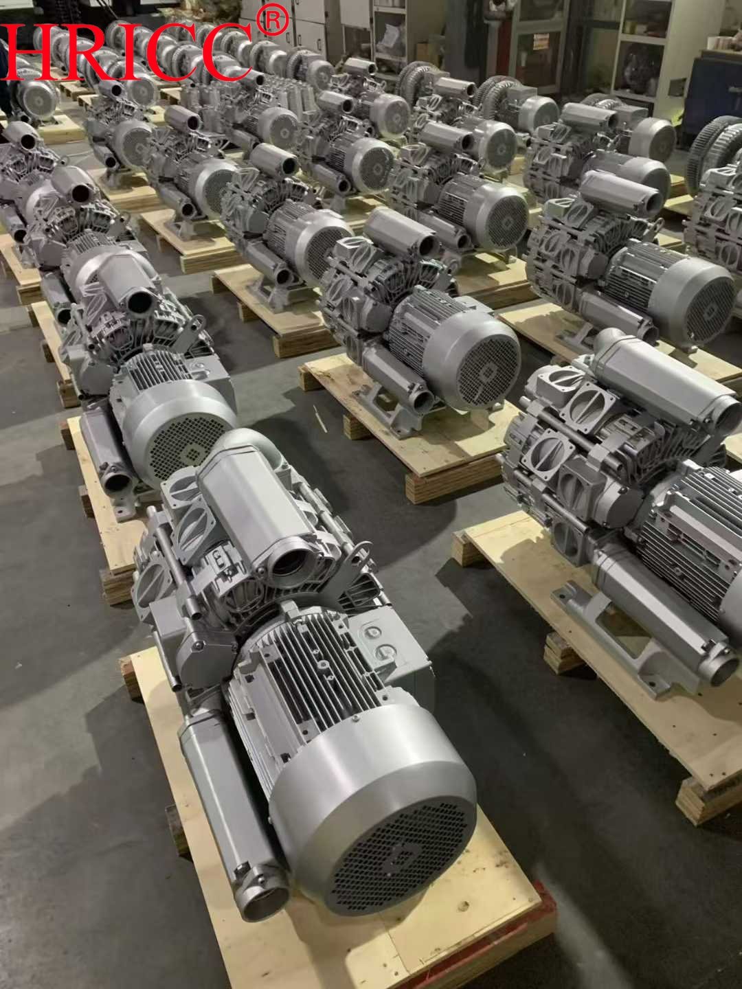 Medium Pressure 0.75kw 1HP Aluminum Centrifugal Turbine Blower 220V 380V 3 Phase Duct Fan OEM Customizable
