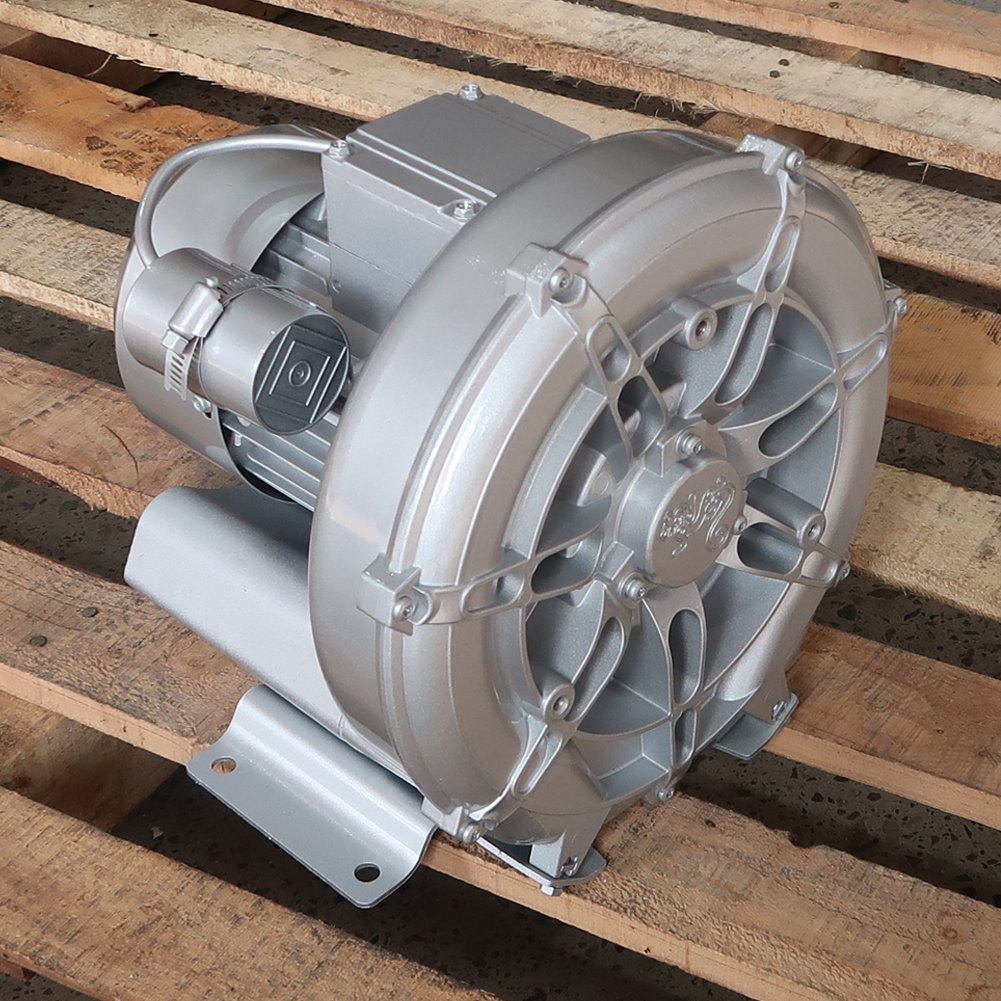 Low-noise Tanks Oxygen Supply Aquaculture Equipment 1hp Regenerative Blower Side Channel Ring Blower for Biofloc Fish Farming