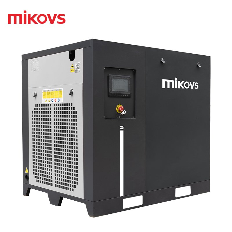 7-12bar Silent Industrial Single-Stage Rotary Vsd Screw Air Compressor 75kw 100hp