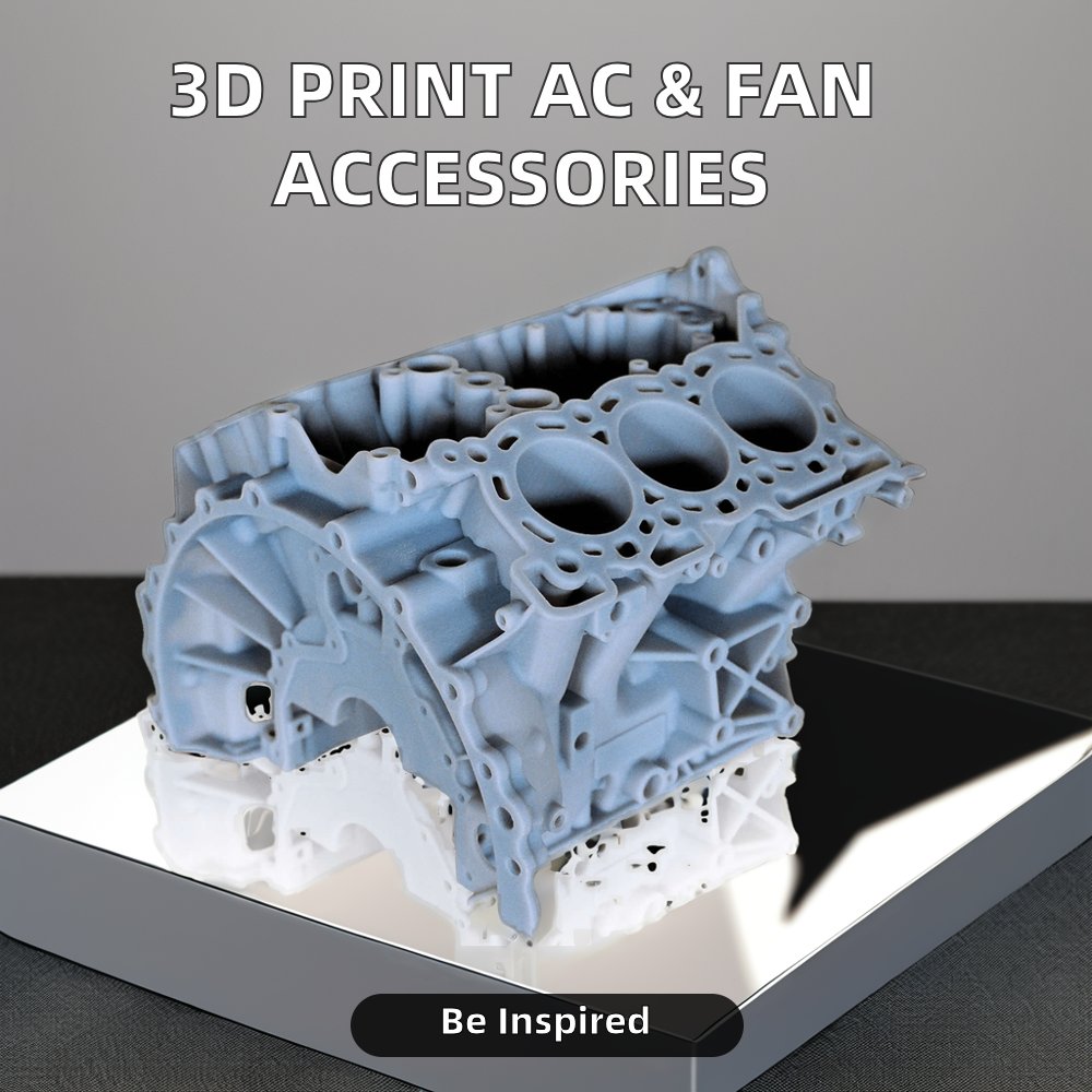 Custom 3D Printed Air Conditioning Accessories Road Fan Blade Condensate Pipe Fabrication Other Products Manufacturing Services