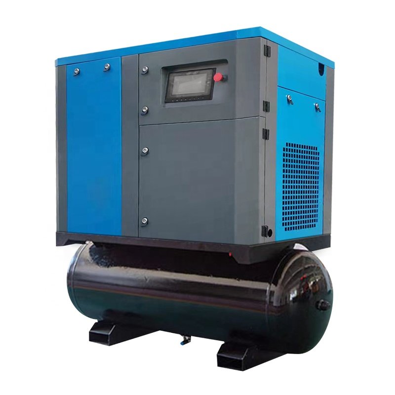 RH Screw Compressor BAOSI Air End 4 in 1Professional Compressor Manufacturers Air Tank Combined Screw Air Compressor
