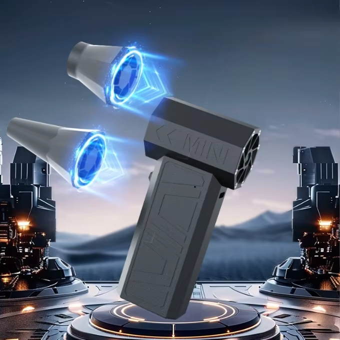 Mini Compressed Electric Turbo Fan Air Blower Fan Air Duster Turbofan Potable Small Blower Hair Dryer Mini Jet Fan