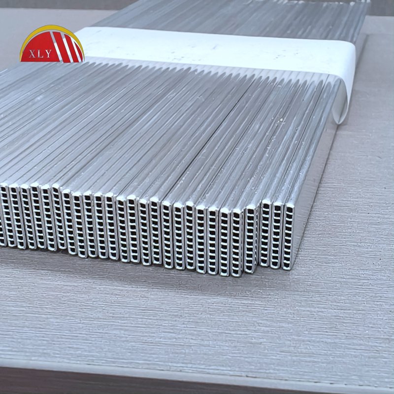 Manufacturer Custom Automotive Radiator Micro Channel Plate Aluminum Alloy Flat Tube for Automotive Condensers
