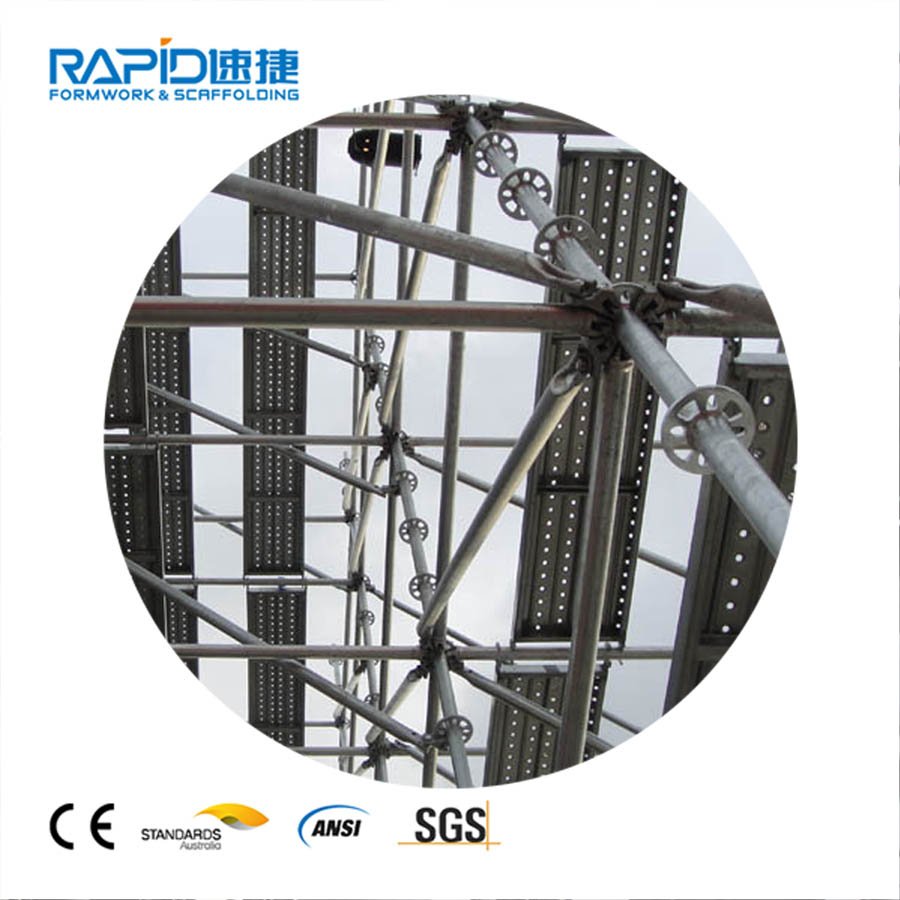 Layher Professional Metal Scaffolding Etais Metallique Trestle Scaffolding for Construction Props Scaffolding Aluminum Andamio