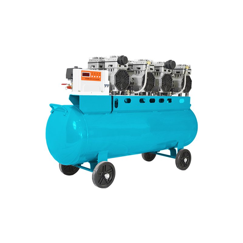 Factory Direct Sale Custom 8 Bar Oil Free Air Compressor 120L