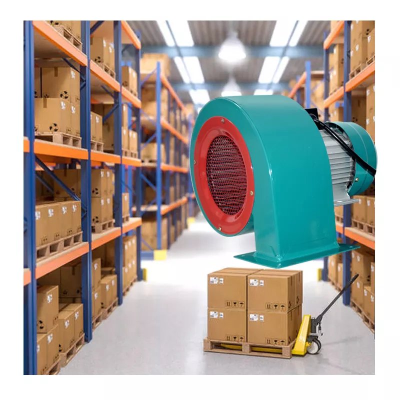110v/220V Powerful Cooling Industrial Small Iron Fan Blade Centrifugal Ventilation Exhaust Blower Fans for Industry