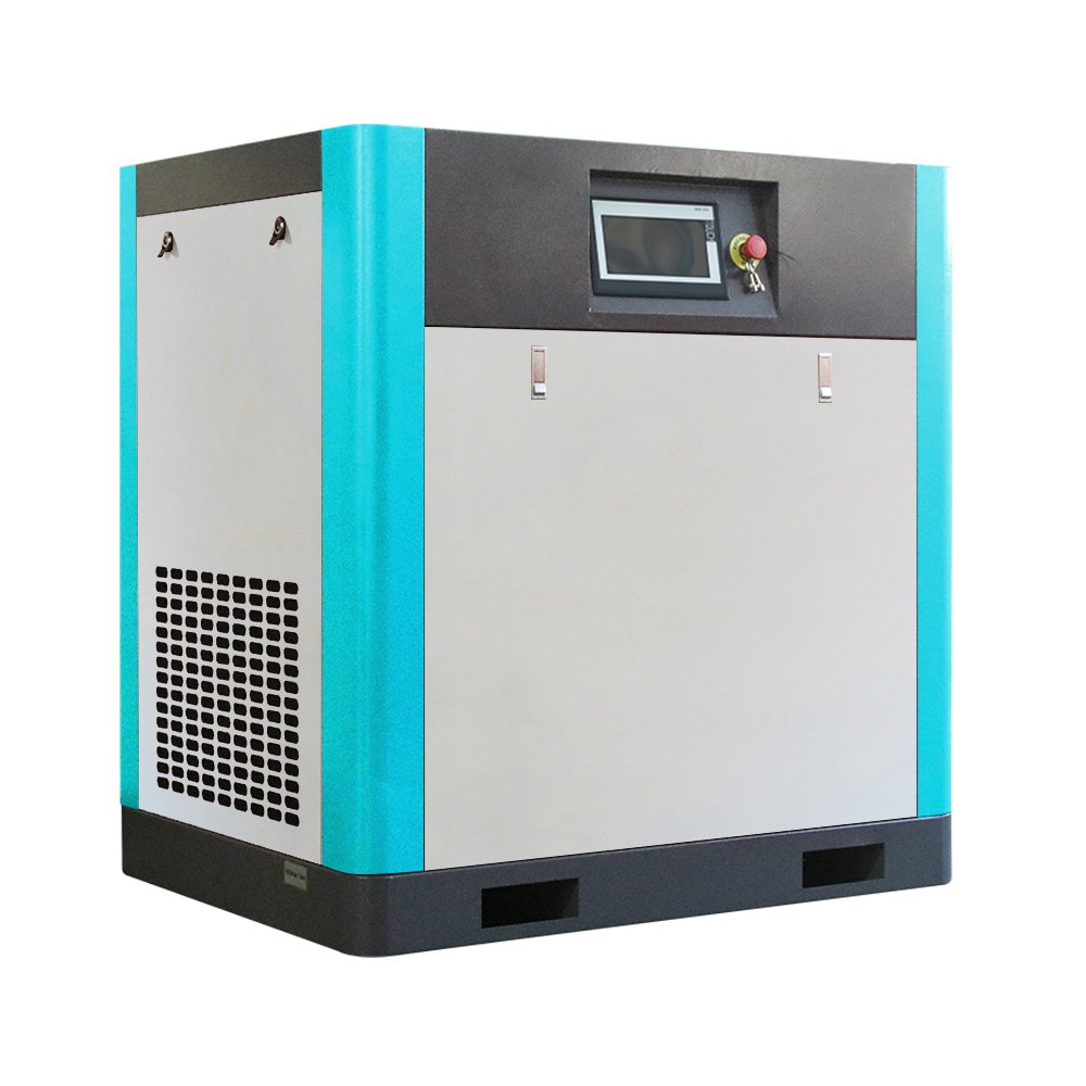 Sale 8 Bar Screw Type Compressed Air Compressor Machine 380V AC/Gas Power Direct Drive Lubrication Small Noise 10Bar
