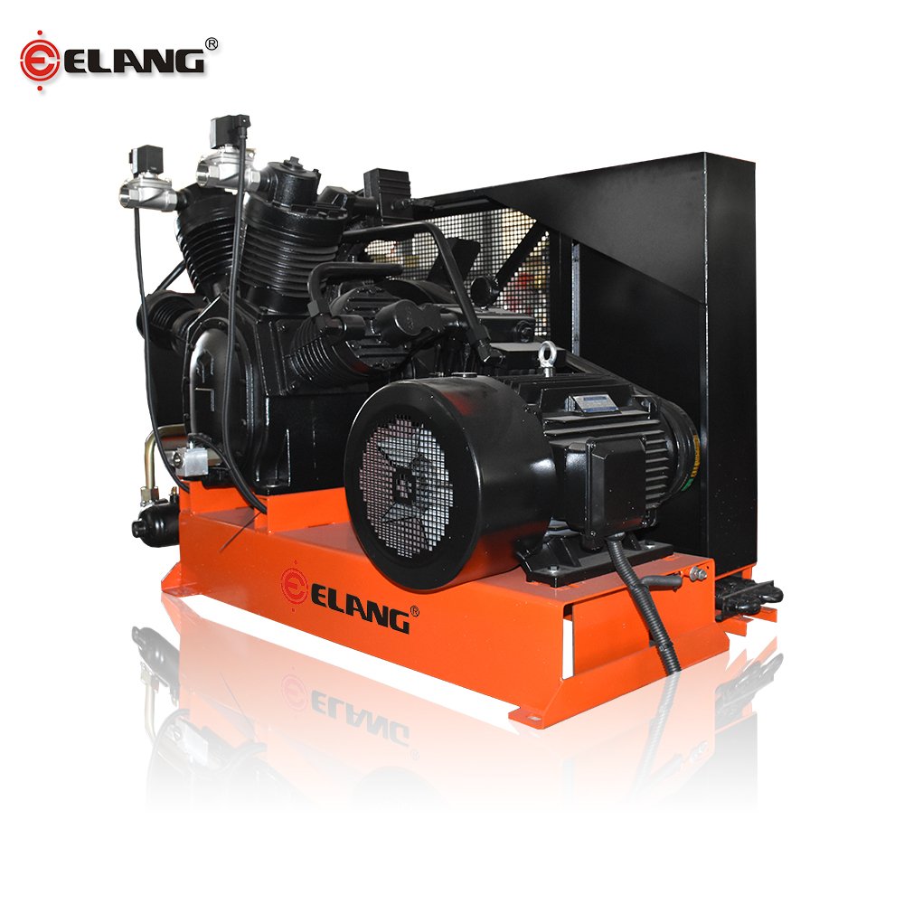40Bar 1.3m3/min - 6.0m3/min High Pressure Three Stage Belt Driven Piston Air Compressor