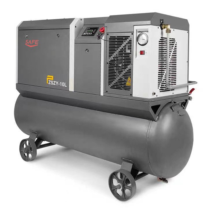 Quiet 10hp 7.5kw Compresor De Aire Industrial Compressors air Compressor for Urban Construction Industry