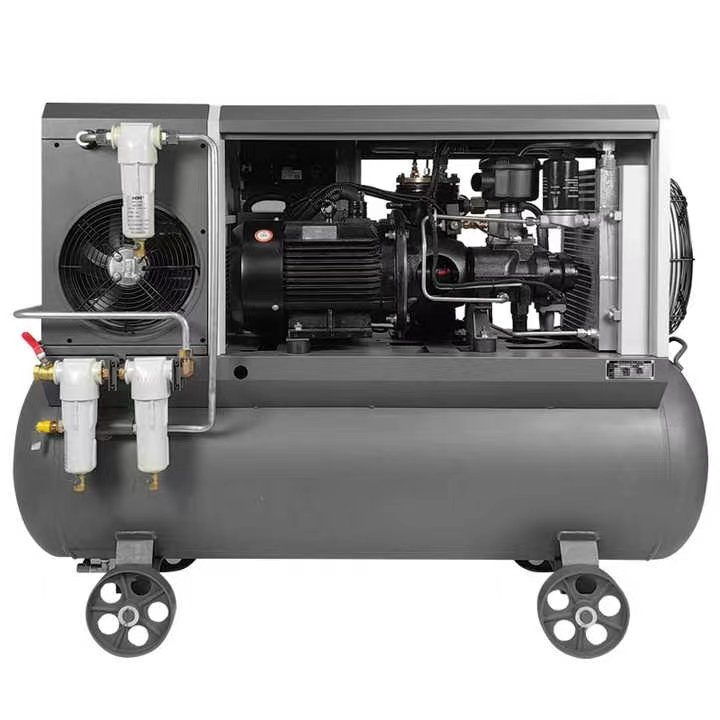 Quiet 10hp 7.5kw Compresor De Aire Industrial Compressors air Compressor for Urban Construction Industry